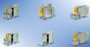 Stainless Steel Janitorial Carts