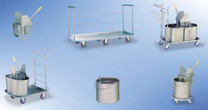 Stainless Steel Janitorial Products