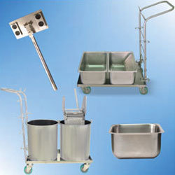 Houskeeping Buckets and Carts