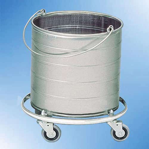 Single Round Bucket on Casters