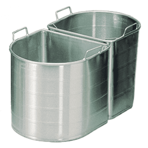 Non Tapered Half-Oval Tanks