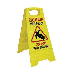 27" Wet Floor Sign