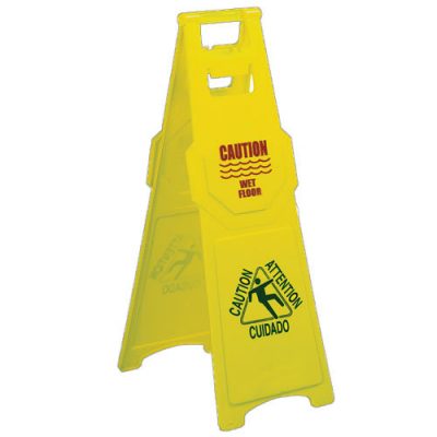 37" Wet Floor Sign