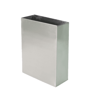 16" x 10" x 24" Stainless Bin