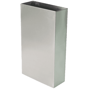 16" x 8" x 32" Stainless Bin