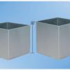 Stainless steel square bins