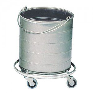 10 gallon castered bucket