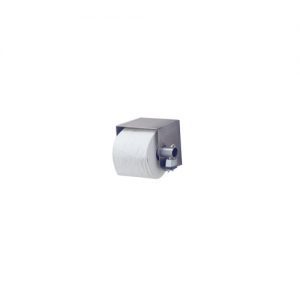 One-roll stainless steel toilet paper holder
