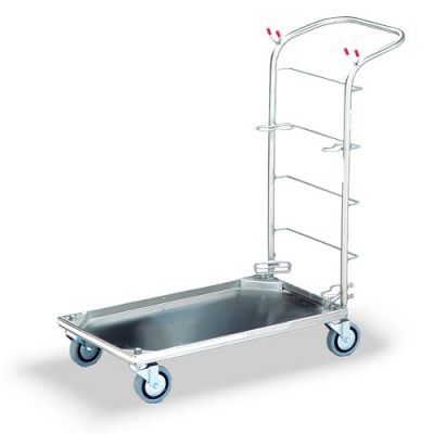 Stainless steel small trolley